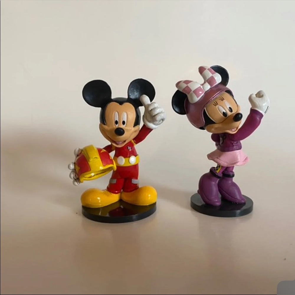 Disney Minnie & Mickey Roadsters Racers Figurines